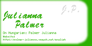 julianna palmer business card